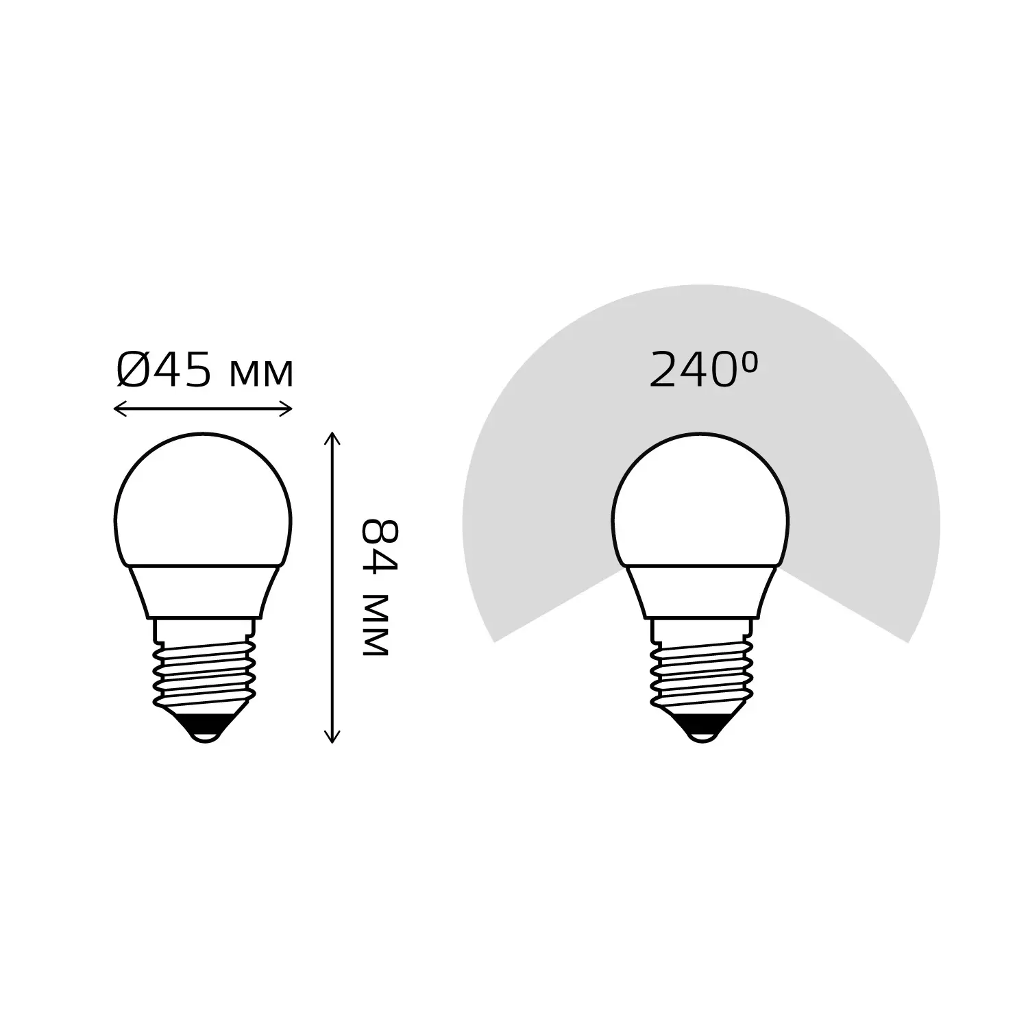 E27 online 1 watt