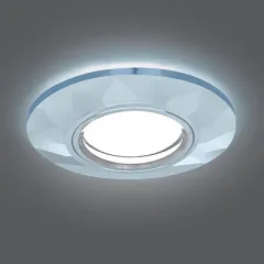 Светильник Gauss Backlight BL057 Круг Гран. Кристалл/Хром, Gu5.3, LED 4100K 1/40