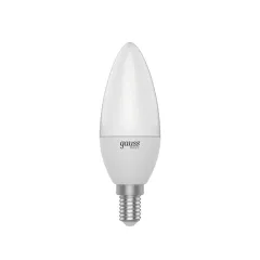Gauss Basic Свеча 5,5W 420lm 4100K E14 LED арт. 1033126