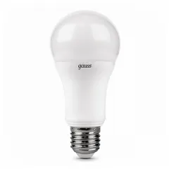 Лампа Gauss A60 10W 920lm 6500K Е27 шаг. диммирование LED 1/10/50