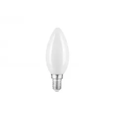 Фото Лампа Gauss Filament Свеча 9W 610lm 4100К Е14 milky LED арт. 103201209