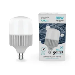 Лампа Gauss Elementary T140 80W 7200lm 4000K E40 LED 1/8
Артикул: 63428