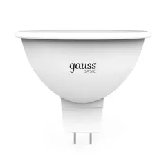 Лампа Gauss Elementary MR16 12V 7W 530lm 3000K GU5.3 LED 1/10/100
Артикул: 11517