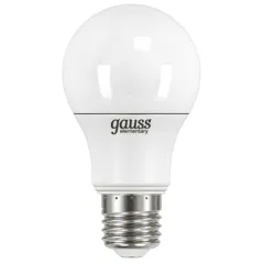 Светодиодная лампа Gauss LED A60 7W E27 4100K 1/10/100 арт. 23227A