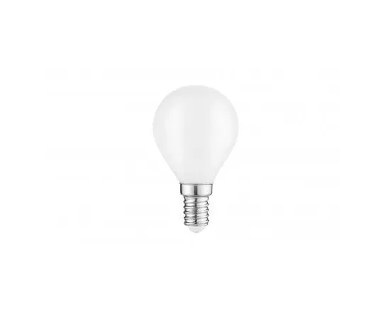 Лампа Gauss Филамент Шар 9W 610lm 4100К Е14 milky LED 1/10/50