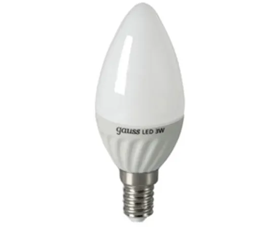 Gauss LED Ceramic Candle 3W E14 4100K арт. EB103301203