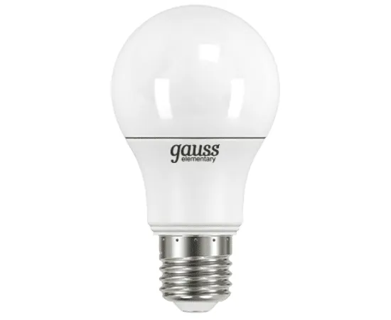 Светодиодная лампа Gauss LED A60 7W E27 2700K 1/10/100 арт. 23217A